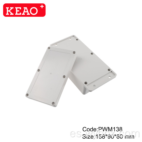 Caja de carcasa impermeable para carcasa electrónica exterior carcasa de plástico impermeable para montaje en pared caja eléctrica caja de conexiones